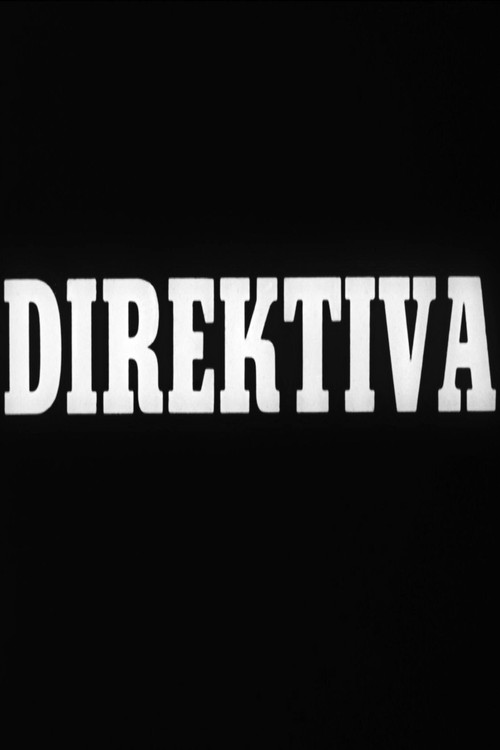 Movie poster for Directive (1955)