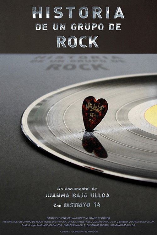 Movie poster for Historia de un grupo de rock (2008)