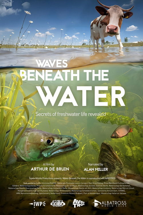 Movie poster for Waves Beneath The Water, Secrets of freshwater life revealed (2022)