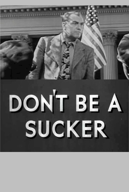 Movie poster for Don't Be a Sucker! (1943)