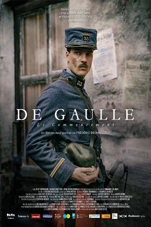 Series poster for De Gaulle, le commencement (2025)
