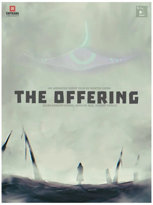 Movie poster for THE OFFERING (short animation film)