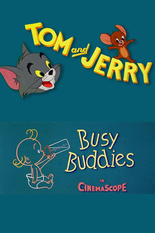 Movie poster for Busy Buddies (1956)