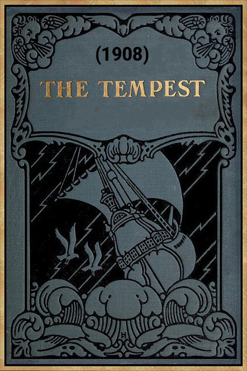 Movie poster for The Tempest (1908)