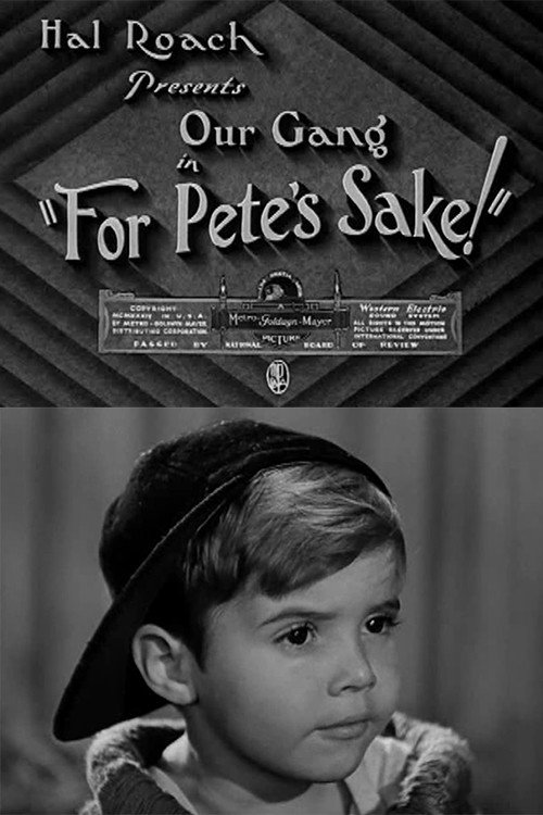 Movie poster for For Pete's Sake! (1934)