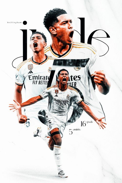 Jude Bellingham - Out Of The Floodlights poster