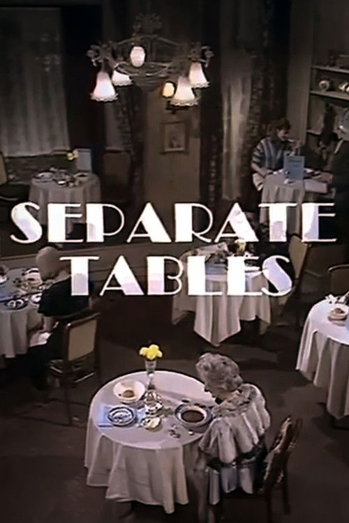 Movie poster for Separate Tables (1970)