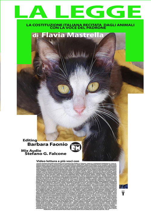 Movie poster for La legge – La Costituzione recitata dagli animali con la voce del padrone (2022)