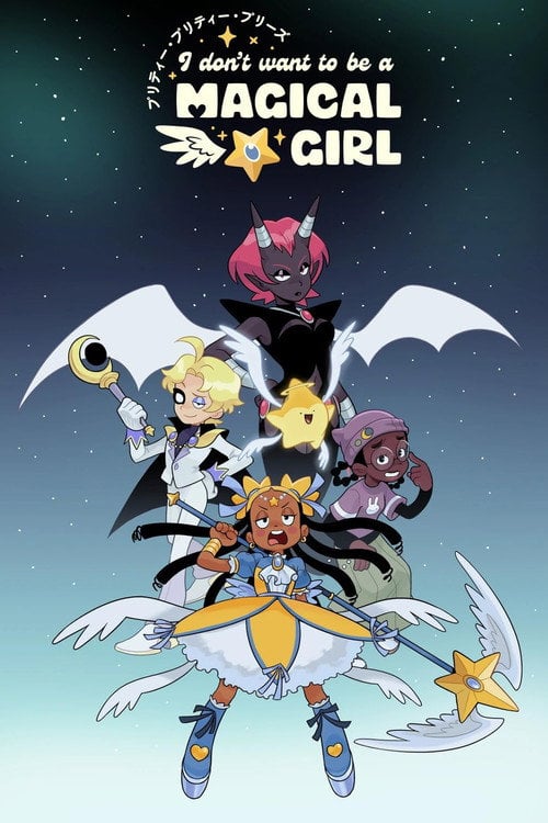 Series poster for Pretty Pretty Please I Don't Want to Be a Magical Girl (2025)