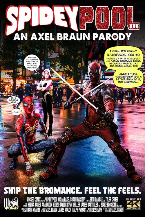 Movie poster for SpideyPool XXX: An Axel Braun Parody (2022)