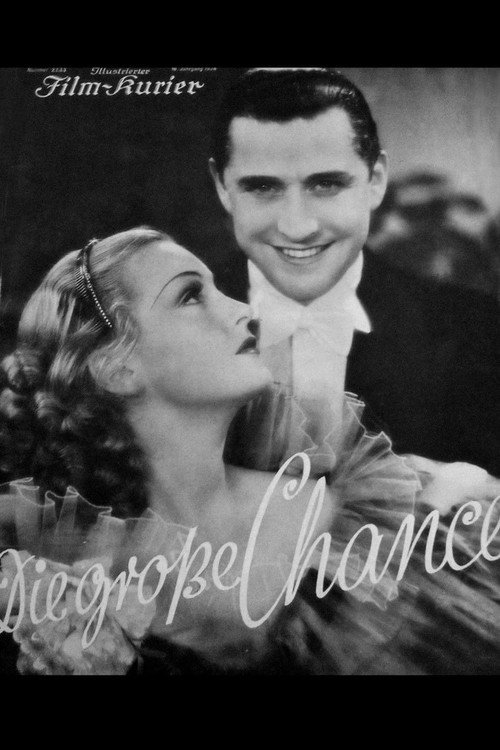Movie poster for Die große Chance (1934)