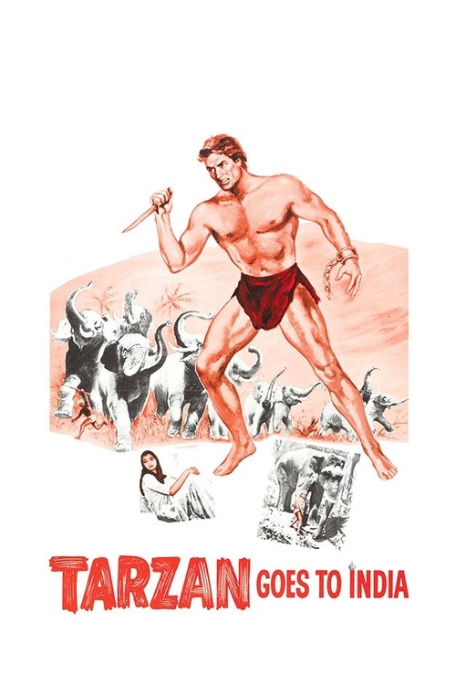 Movie poster for Tarzan Goes to India (1962)