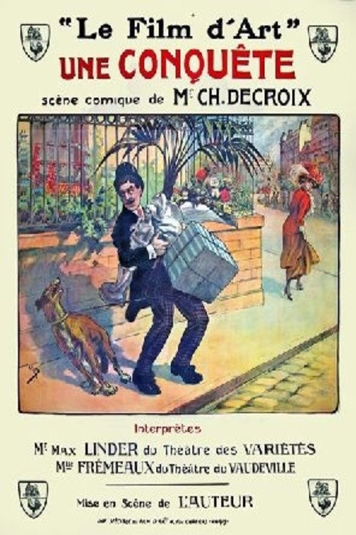 Movie poster for A Conquest (1909)