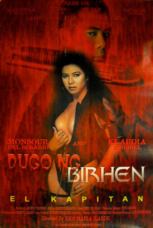 Movie poster for Blood of the Virgin: The Captain (1999)