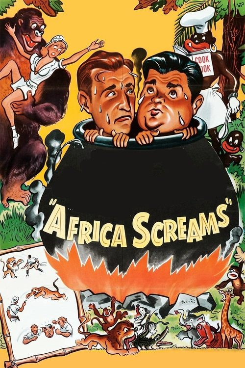 Movie poster for Africa Screams (1949)