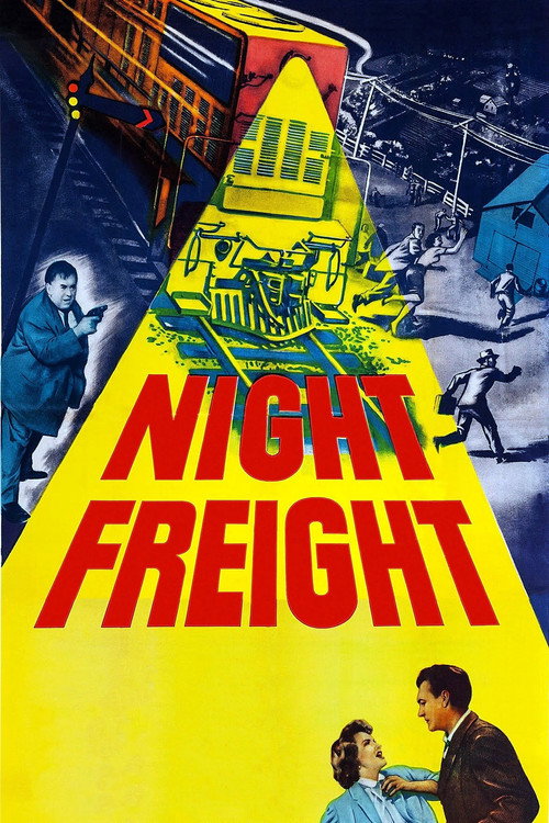 Movie poster for Night Freight (1955)