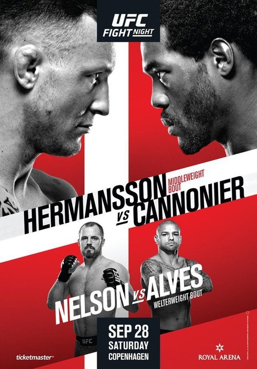 Movie poster for UFC Fight Night 160: Hermansson vs. Cannonier (2019)
