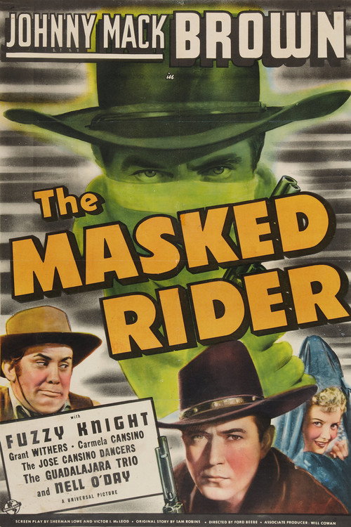 Movie poster for The Masked Rider (1941)