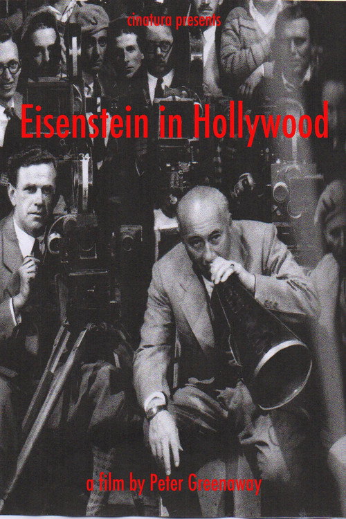 Movie poster for Eisenstein in Hollywood