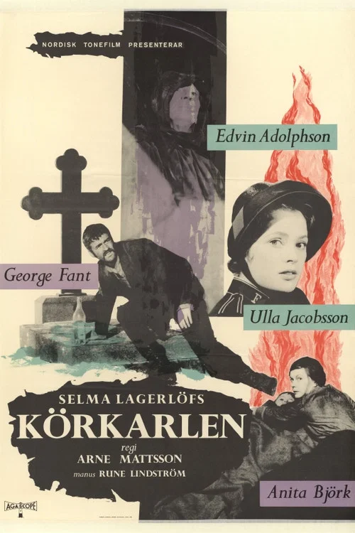 Movie poster for The Phantom Carriage (1958)
