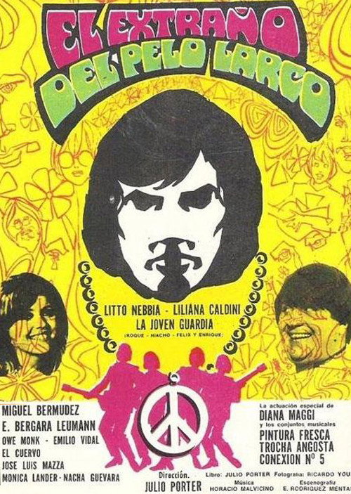 Movie poster for El extraño del pelo largo (1970)
