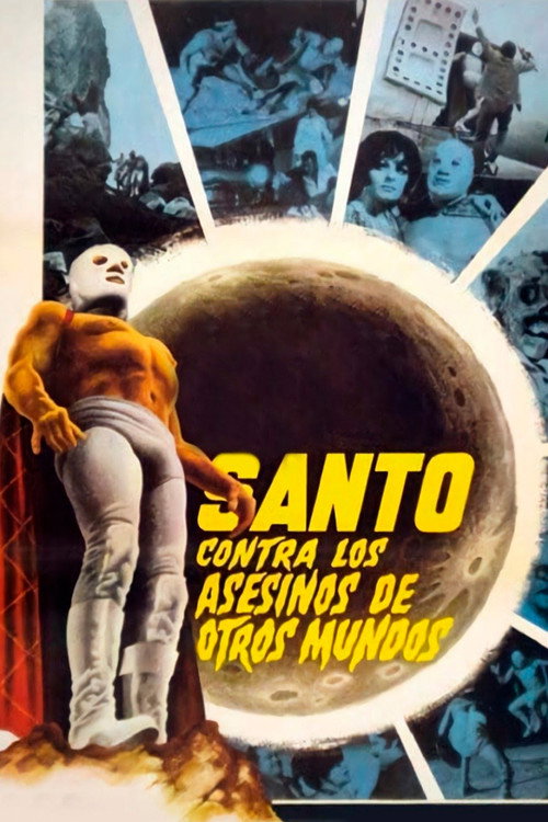 Movie poster for Santo vs. the Killers from Other Worlds (1973)