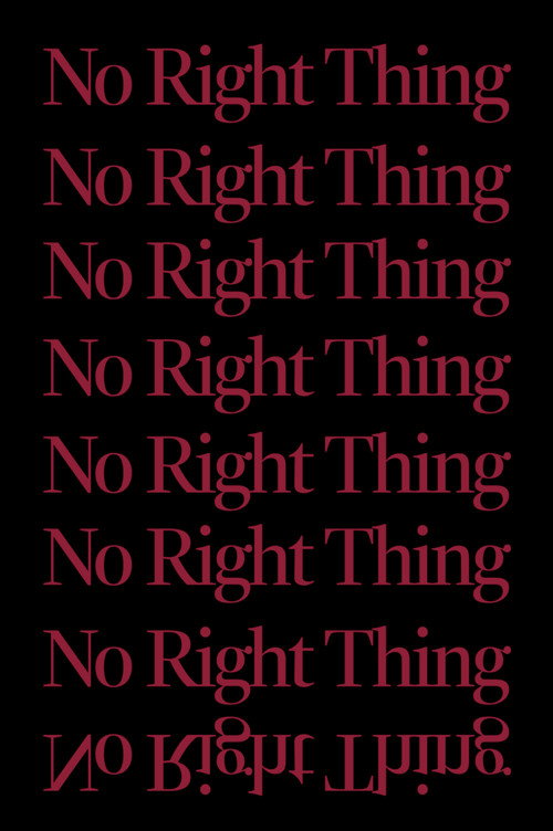 Movie poster for No Right Thing (2026)