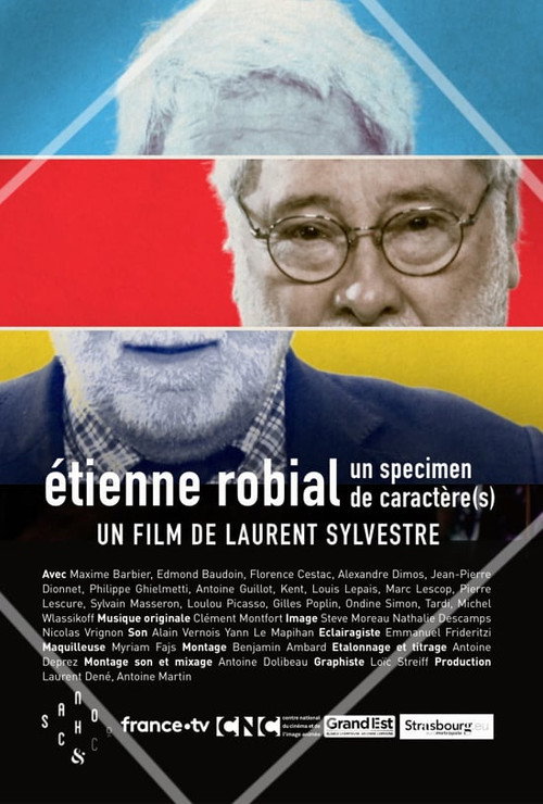 Movie poster for Étienne Robial, un spécimen de caractère(s) (2023)