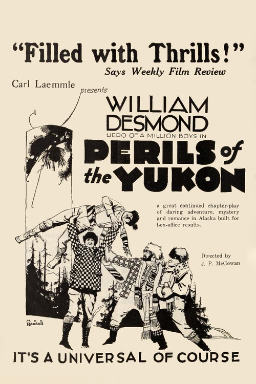 Movie poster for Perils of the Yukon (1922)