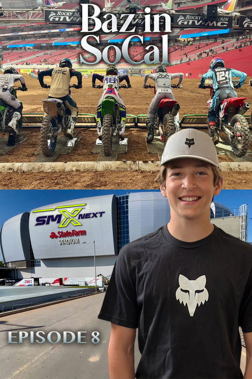 Movie poster for SX Futures in Glendale - Baz in SoCal (2025)