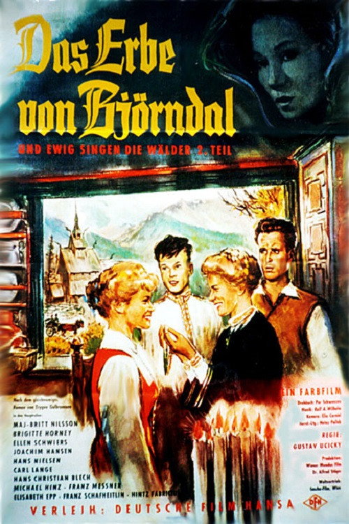 Movie poster for Heritage of Bjorndal (1960)