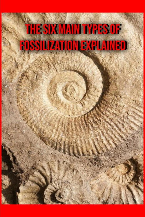 Movie poster for The Six Main Types of Fossilization Explained (2024)