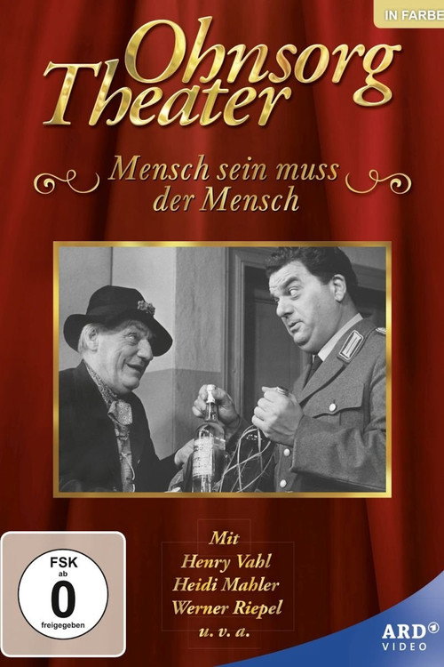 Movie poster for Ohnsorg Theater - Mensch sein muß der Mensch (1970)