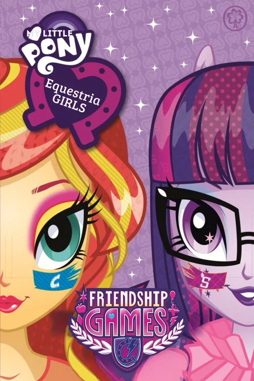 Series poster for My Little Pony: Equestria Girls – Friendship Games Shorts (2015)