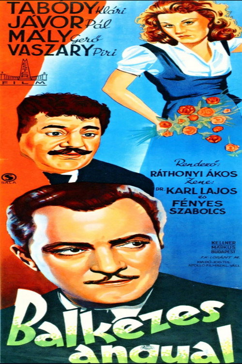 Movie poster for Left-handed Angel (1941)