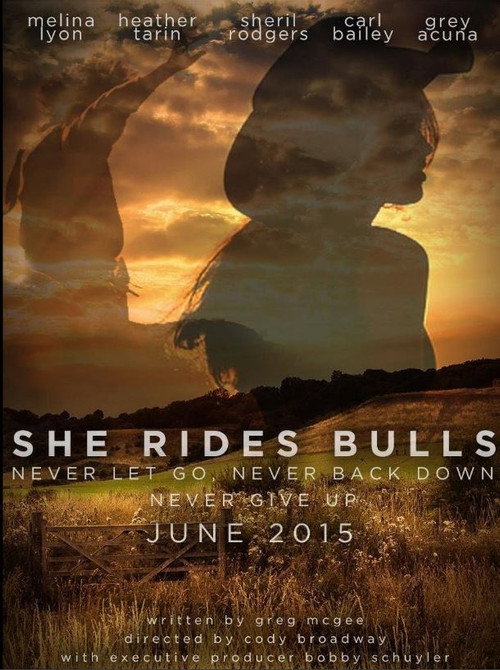 Movie poster for She Rides Bulls (2015)