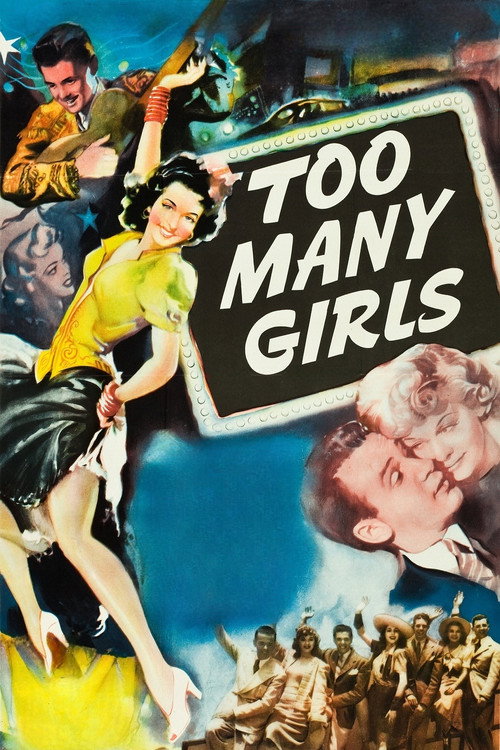 Movie poster for Too Many Girls (1940)