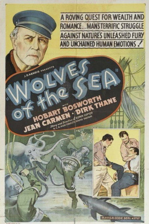 Movie poster for Wolves of the Sea (1936)
