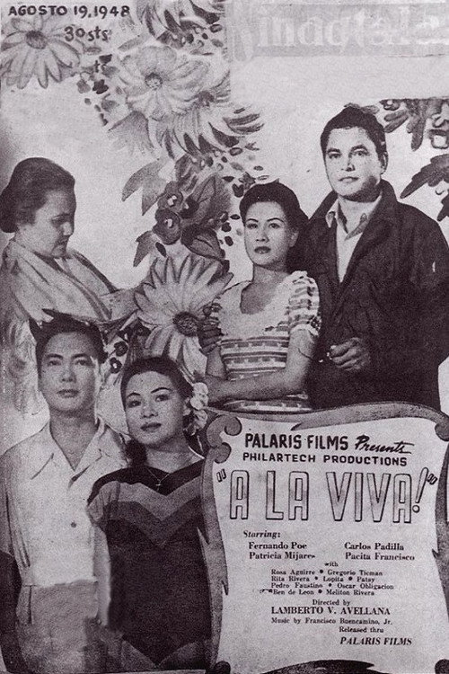 Movie poster for A La Viva! (1948)