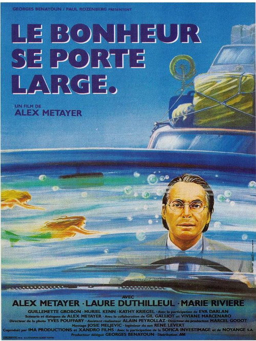 Movie poster for Le bonheur se porte large (1988)