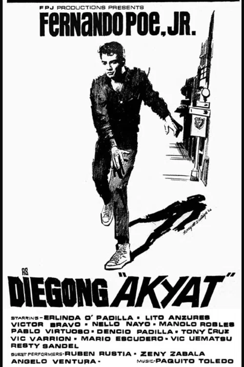 Movie poster for Diegong Akyat (1966)