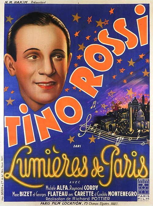 Movie poster for Lights of Paris (1938)