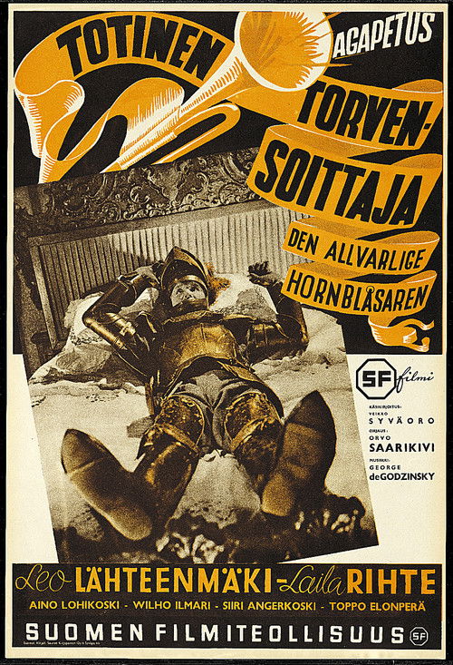 Totinen torvensoittaja poster