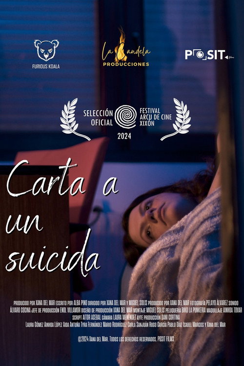 Movie poster for Carta a un suicida (2024)