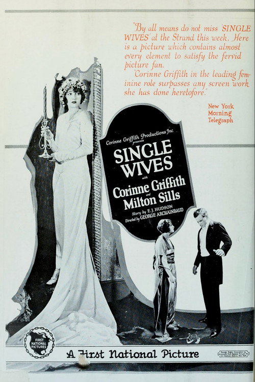 Movie poster for Single Wives (1924)