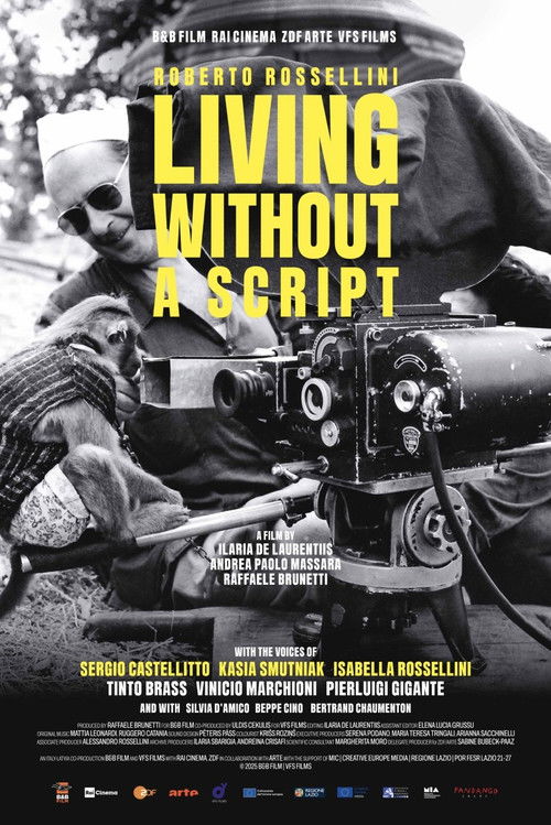 Movie poster for Roberto Rossellini - Living Without A Script (2025)