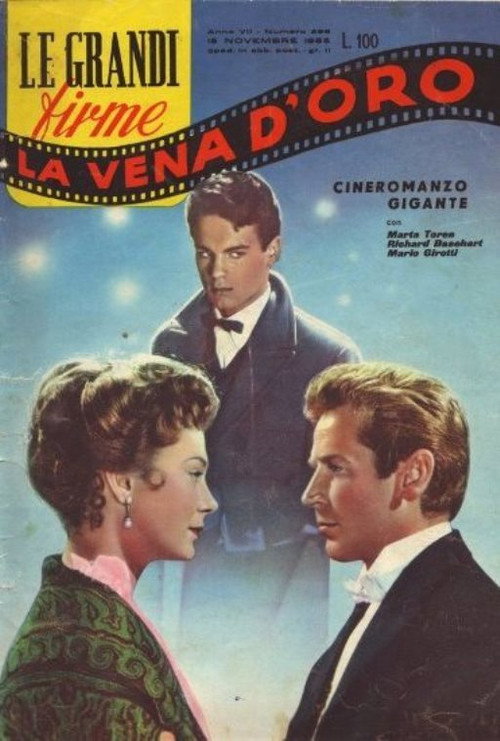 Movie poster for The Golden Vein (1955)