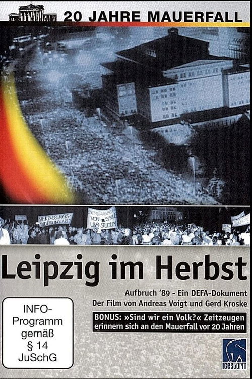 Movie poster for Leipzig in Autumn (1989)