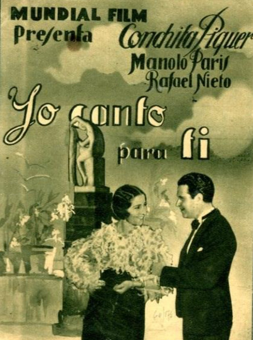 Movie poster for Yo canto para ti