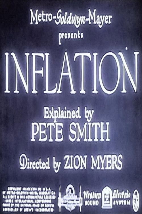 Movie poster for Inflation (1933)